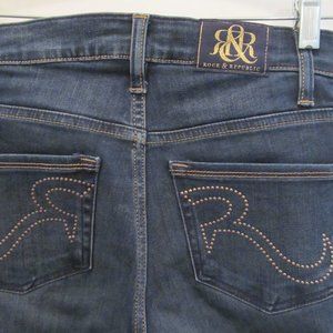Rock & Republic Denim Rx Jeans Kendra Curvy Bootcut Size 2 M